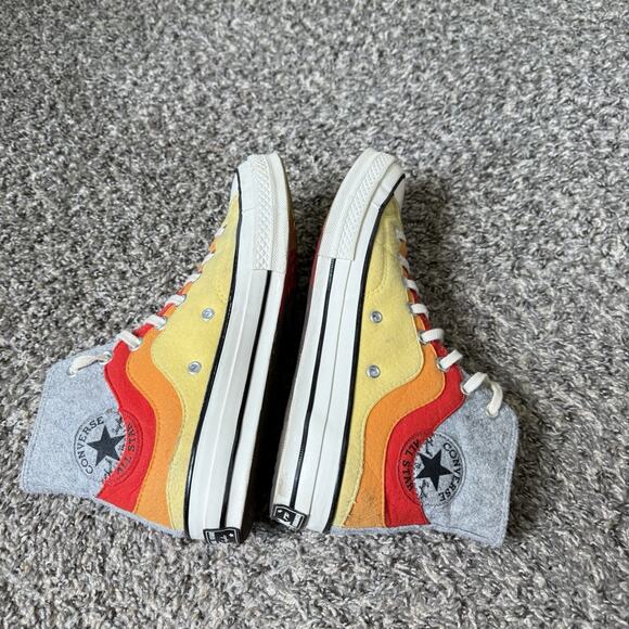 Converse Chuck 70 High Thermo Felt Storm Front Yellow 169518C Unisex Women: 9.5 - Picture 6 of 8